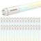 Luxrite 4FT T8 LED Tube Light Bulbs 12W/15W/18W Up to 2250LM 5CCT 3000K-6500K Ballast Bypass, 30PK LR34238-30PK - alternate 1
